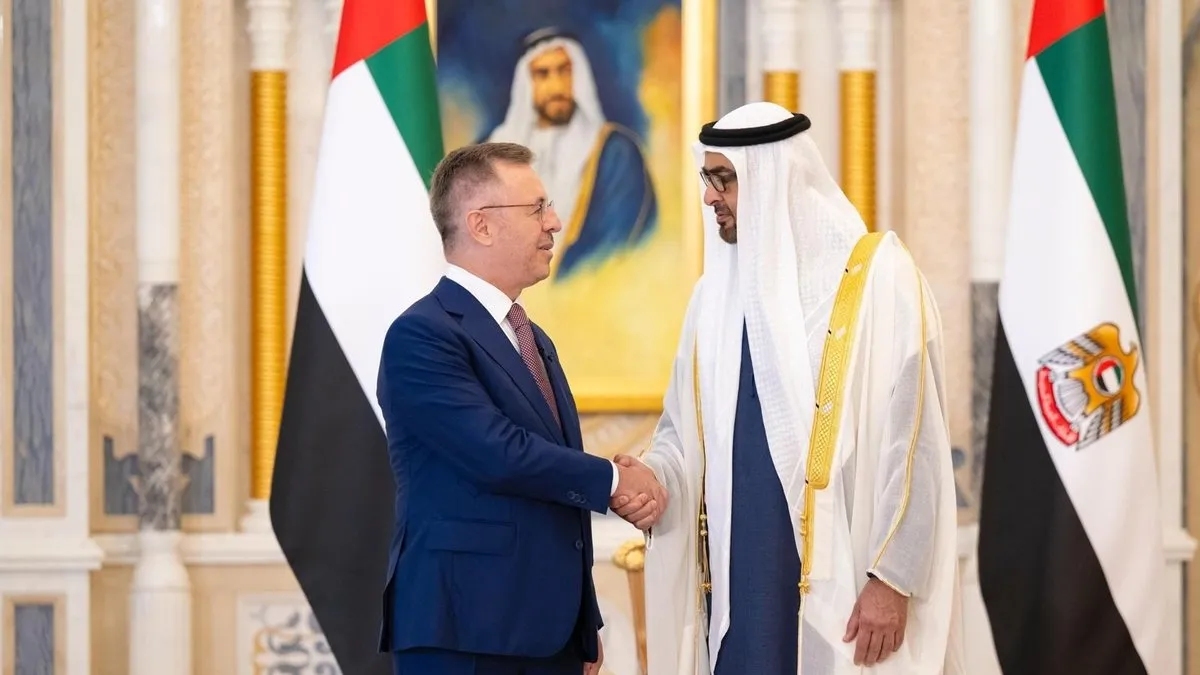 Türkiye’nin Abu Dabi Büyükelçisi Göktaş, BAE Devlet Başkanı’na güven mektubunu sundu