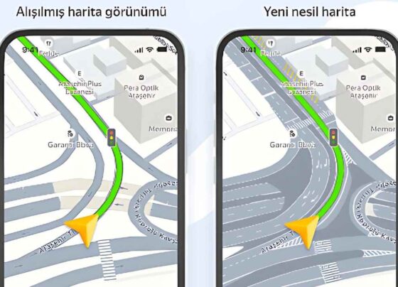 Yandex'ten İstanbul'a özel şerit bazlı HD harita