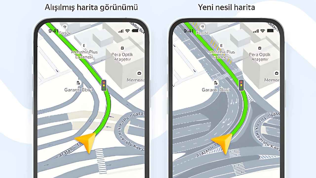 Yandex’ten İstanbul’a özel şerit bazlı HD harita
