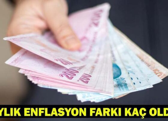 4 AYLIK ENFLASYON FARKI ORANI… Memur ve emekli maaşlarında enflasyon farkı yüzde kaç oldu