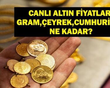 CANLI ALTIN FİYATLARI: 8 Mayıs Gram Altın Ne Kadar Çeyrek Altın Fiyatı Ne Gram, Çeyrek, Yarım, Cumhuriyet Altını Ne Kadar 8 Mayıs Canlı Altın Fiyatları