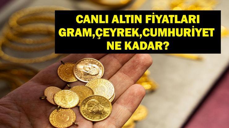 8 Mayıs Gram Altın Ne Kadar? Çeyrek Altın Fiyatı Ne? Gram, Çeyrek, Yarım, Cumhuriyet Altını Ne Kadar? 8 Mayıs Canlı Altın Fiyatları