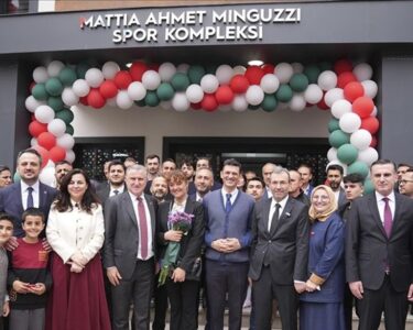 Ahmet Minguzzi Spor Tesisi'nin açılışı yapıldı - Son Dakika Spor Haberleri