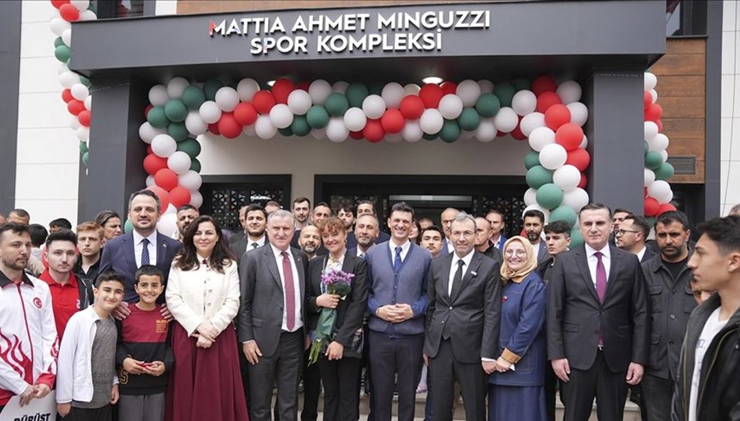 Ahmet Minguzzi Spor Tesisi’nin açılışı yapıldı – Son Dakika Spor Haberleri