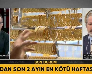 Altından son 2 ayın en kötü haftası: Yöne ne olur İslam Memiş yanıtladı