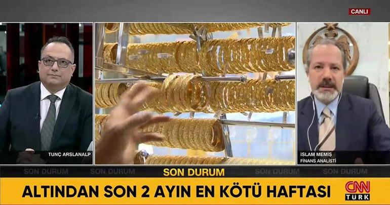 Altından son 2 ayın en kötü haftası: Yöne ne olur? İslam Memiş yanıtladı – Altın Haberleri
