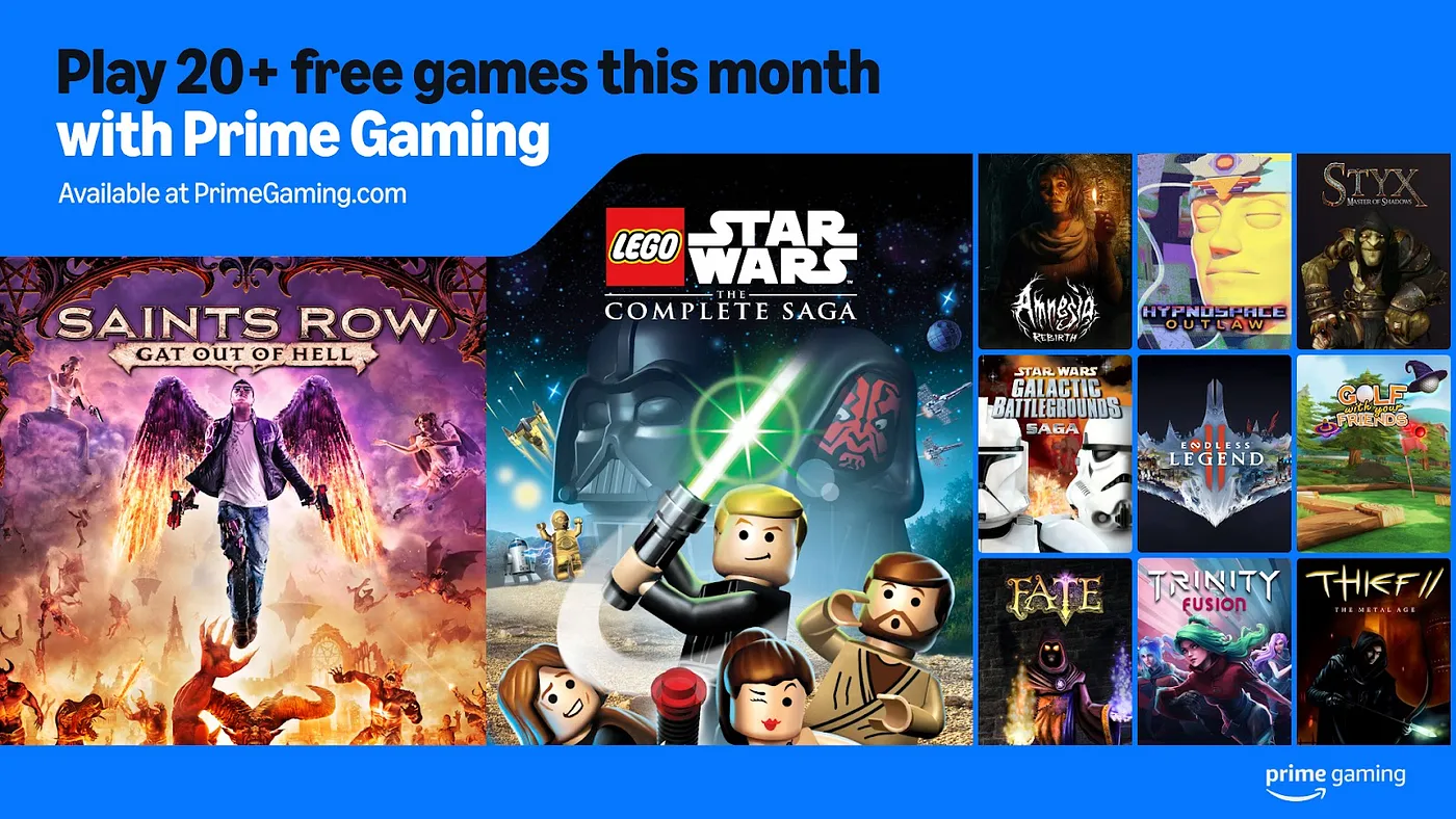 Amazon Prime Gaming dört oyunu daha ücretsiz hale getirdi
