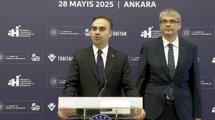 Bakan Kacır açıkladı: Girişimcilikte lider, ODTÜ, İTÜ ve YTÜ ilk 3te!