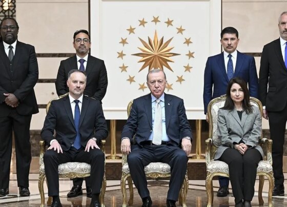 Başkan Erdoğan 5 ülkenin büyükelçisini kabul etti