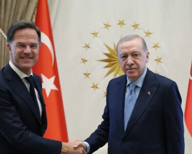 Başkan Erdoğan Rutte'yi kabul etti