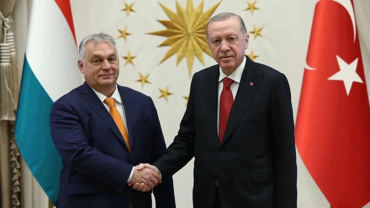 Başkan Erdoğan Viktor Orban ile görüştü