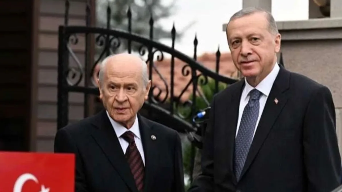 Başkan Erdoğan'dan MHP lideri Bahçeli'ye ziyaret