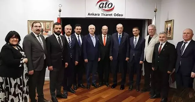 Başkan Erdoğan’dan ATO’ya ziyaret – Son Dakika Haberler