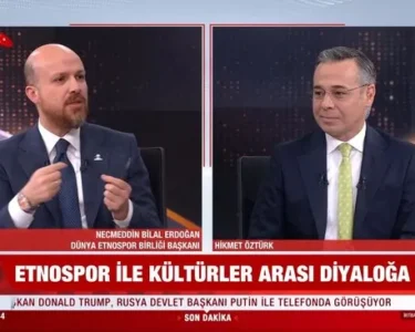 Bilal Erdoğan'dan A Haber'de önemli açıklamalar: Etnospor dünya barışına da katkı sağlayacak bir şey...
