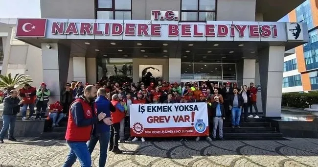 CHP’li Narlıdere Belediyesi’nde işçiler grev kararı aldı