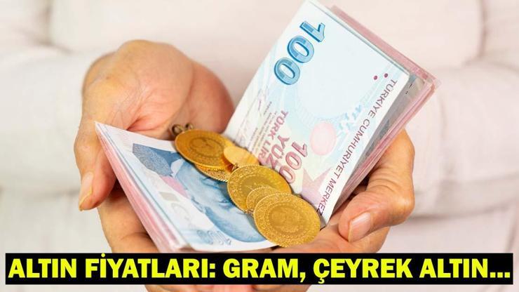 Çeyrek altın, gram altın, yarım altın, tam altın bugün ne kadar? Altın fiyatları düşüyor mu?