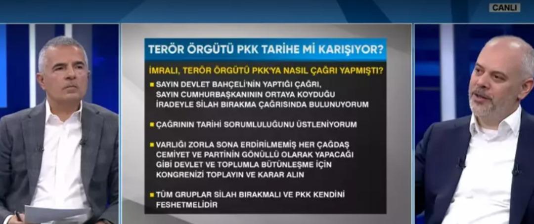 Cumhurbaşkanı Başdanışmanı Akif Çağatay Kılıç ‘Terörsüz Türkiye’ için noktayı koydu: Pazarlık yok!