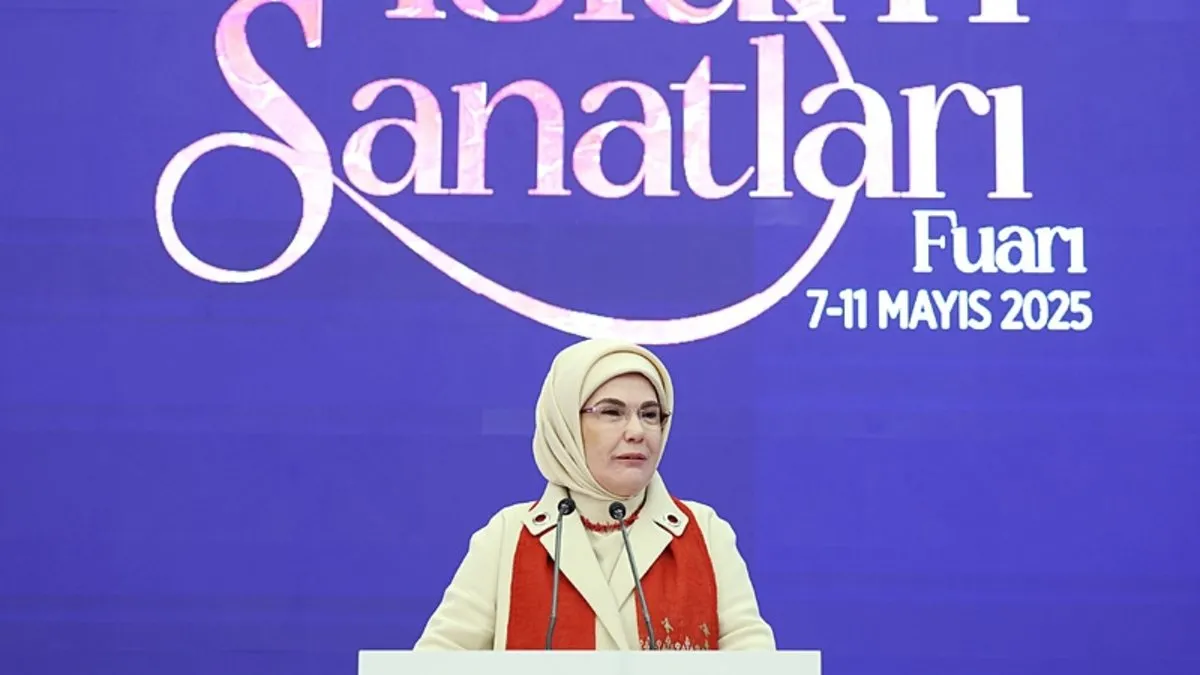 Emine Erdoğan: İslam sanatının amacı Yaradan’ı anlamaktır