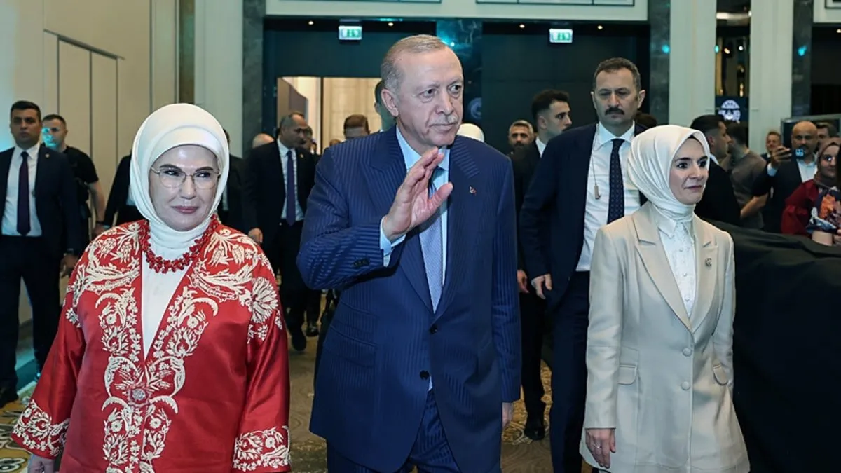 Emine Erdoğan “Uluslararası Aile Forumu”nun kapanış programına katıldı