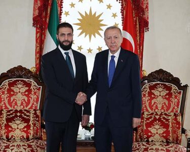 Erdoğan, Ahmed Şara’yı kabul etti