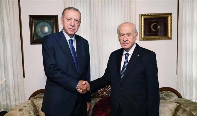 Erdoğan’dan Bahçeli’ye sürpriz ziyaret!