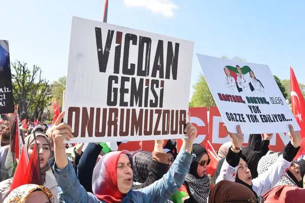 İHH Gazze için yürüyor – Son Dakika Haberler