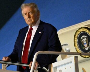 Katar'dan Trump'a uçan saray: 400 milyon dolarlık jet görüntülendi!