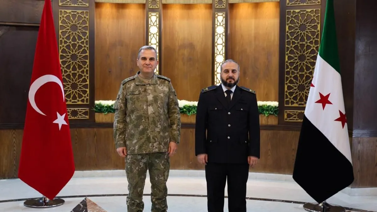 MSB'den Şam'da kritik görüşme! Askeri iş birliği konuları ele alındı