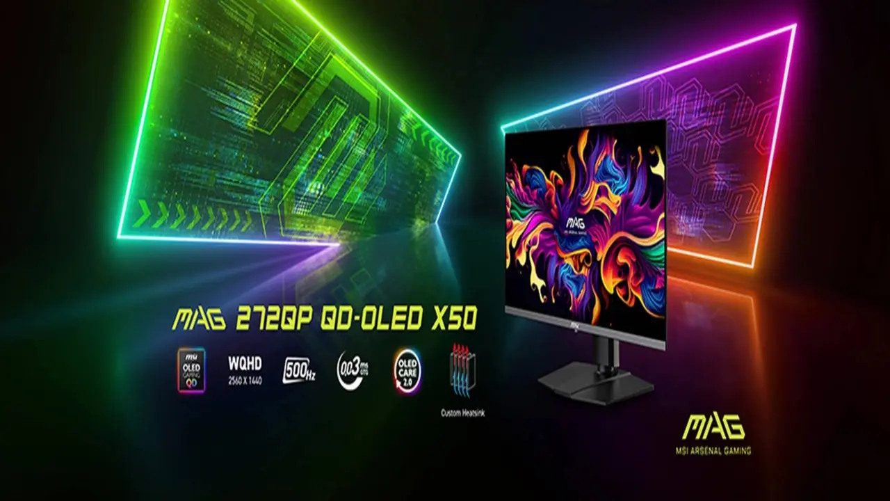 MSI, yapay zekalı kameraya sahip monitörünü tanıttı!