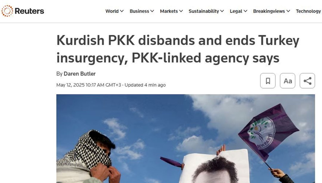 PKK’nın fesih kararı dünya basınında: “Tarihi bir hamle” – Son Dakika Dünya Haberleri