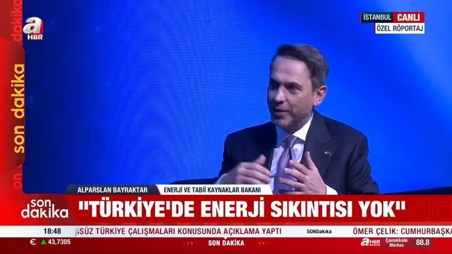 SON DAKİKA | Bakan Bayraktar A Haber canlı yayınında duyurdu! “Yeni müjde Karadeniz’den gelebilir”