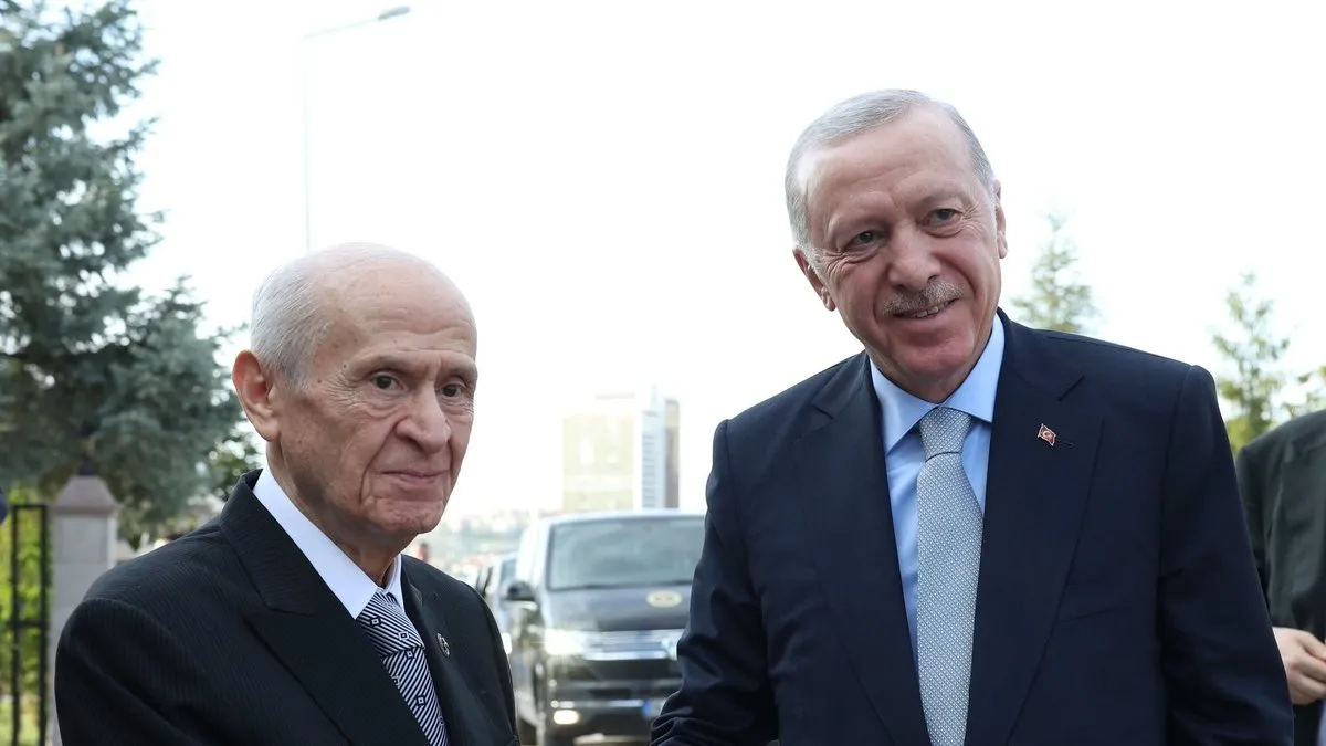 SON DAKİKA | Başkan Erdoğan-Bahçeli görüşmesi başladı! MHP lideri kapıda karşıladı