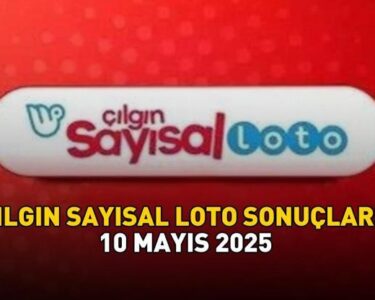 SON DAKİKA ÇILGIN SAYISAL LOTO SONUÇLARI AÇIKLANDI 10 MAYIS 2025: Çılgın Sayısal Loto sonuçları nasıl öğrenilir Sonuç sorgulama ekranı