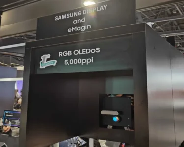 Samsung, 5.000 ppi OLEDoS panelini duyurdu