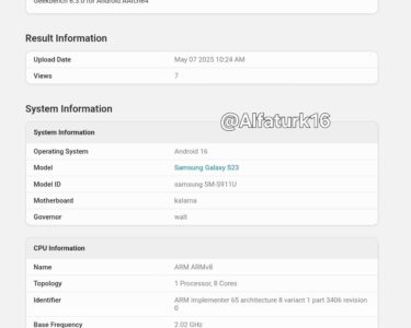 Samsung, Galaxy S23 serisinde One UI 8 sürümünü test ediyor