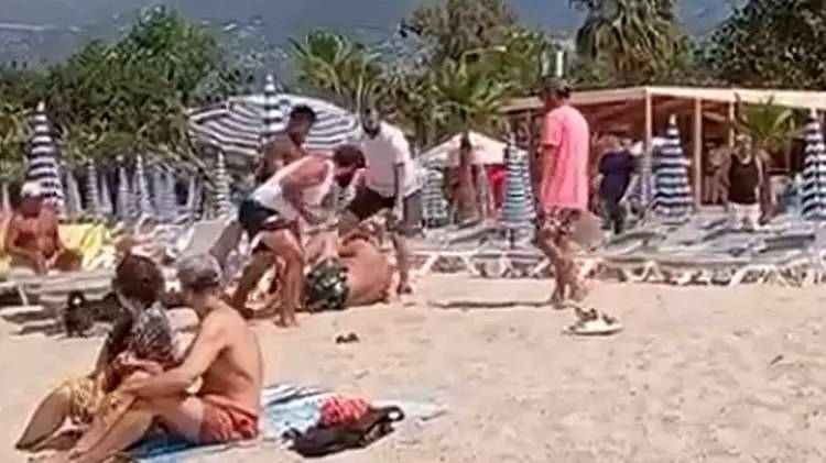 Şezlong tartışmasında turiste şiddet: İşletme mühürlendi haberi