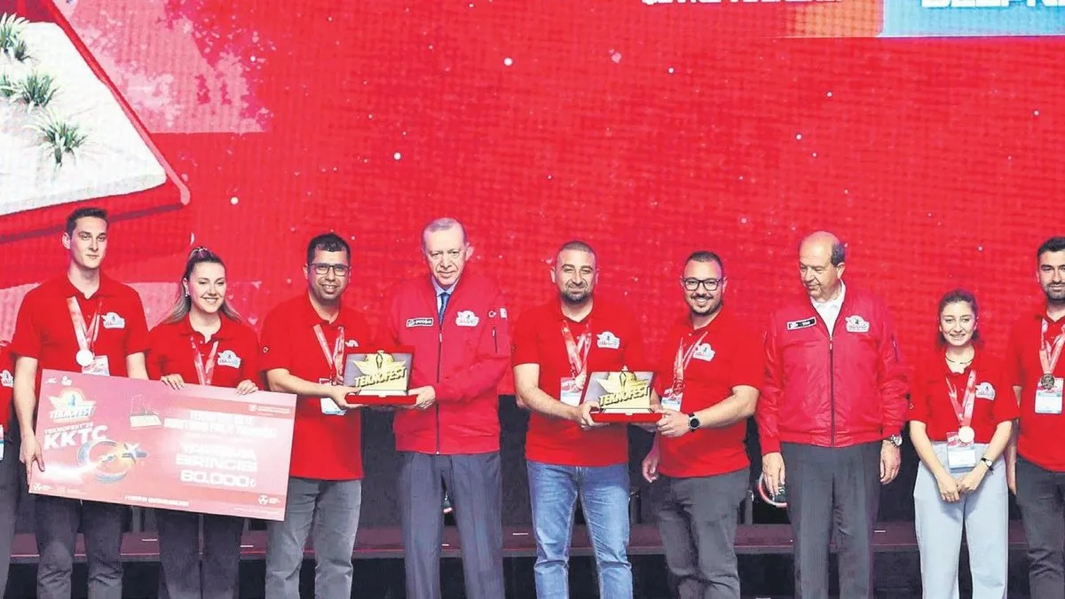 TEKNOFEST’in şampiyonları