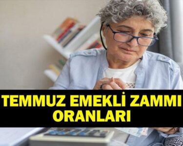 Emekli Maaş Zammı Enflasyon Farkı: Temmuz Emekli Maaşı Ne Kadar Olacak SGK, Bağ-Kur Emeklisi 4 Aylık Enflasyon Farkı Ne Kadar