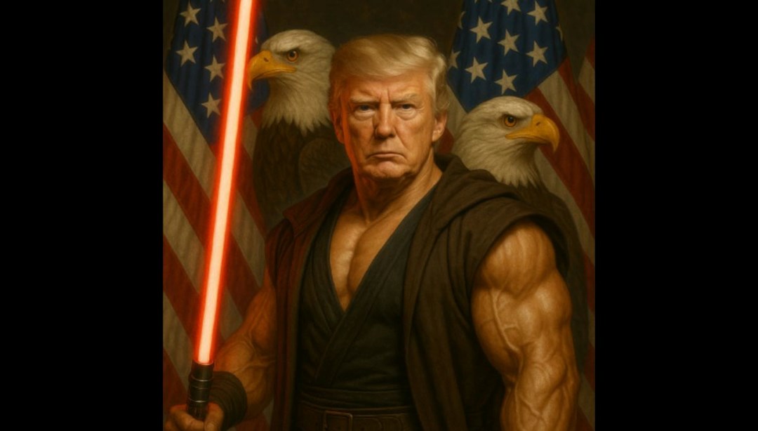 Trump’tan Star Wars (Yıldız Savaşları) göndermesi: Savaşçı olarak resmedildi – Son Dakika Dünya Haberleri