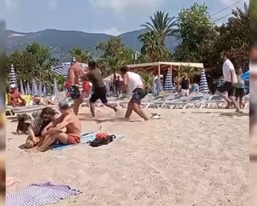 Şezlong tartışmasında turiste şiddet: İşletme mühürlendi