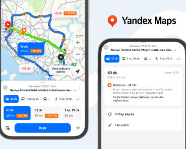Yandex Maps'ten yolculukları ekonomik hale getiren yeni güncelleme