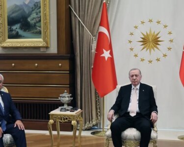 Başkan Erdoğan DSP Genel Başkanı Aksakal'ı kabul etti