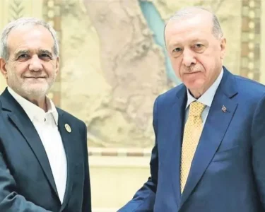 Başkan Erdoğan, İran Cumhurbaşkanı ile görüştü