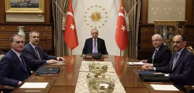 Beştepe'de güvenlik zirvesi! Erdoğan başkanlığında gerçekleşen zirvenin gündemi İsrail-İran çatışması