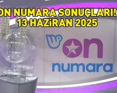 SON DAKİKA ON NUMARA SONUÇLARI AÇIKLANDI 13 HAZİRAN 2025: Milli Piyango Online ile On Numara sonuçları nasıl öğrenilir Sonuç sorgulama ekranı