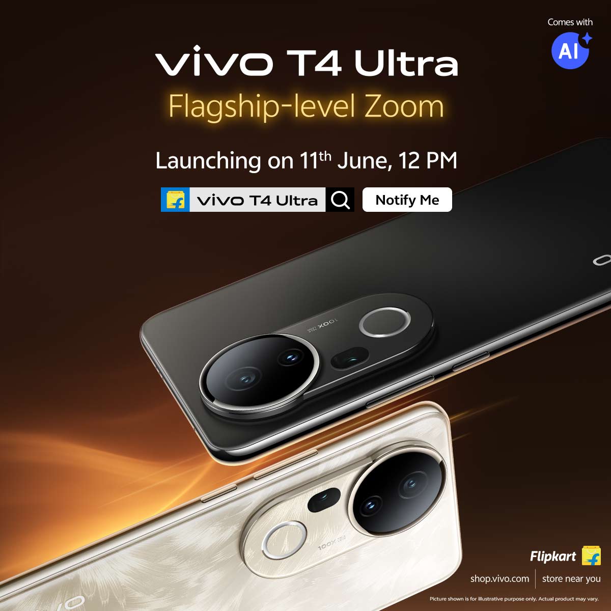 vivo T4 Ultra için geri sayım başladı!