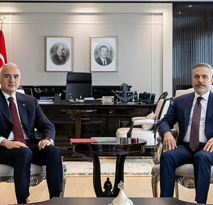 Bakan Fidan, Kültür ve Turizm Bakanı Ersoy ile görüştü