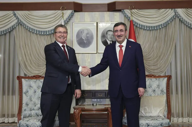 Cumhurbaşkanı Yardımcısı Yılmaz KKTC’de: İş birliği içinde yolumuza devam edeceğiz