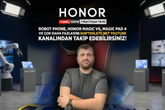 HONOR'un Çığır Açan Robot Phone, Magic V6 ve Magic Pad 4 Modelleri Canlı Yayında!