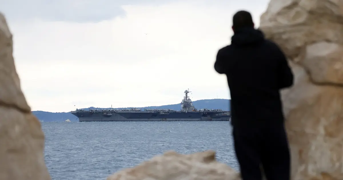 ABD’nin dev uçak gemisi Hırvatistan’da